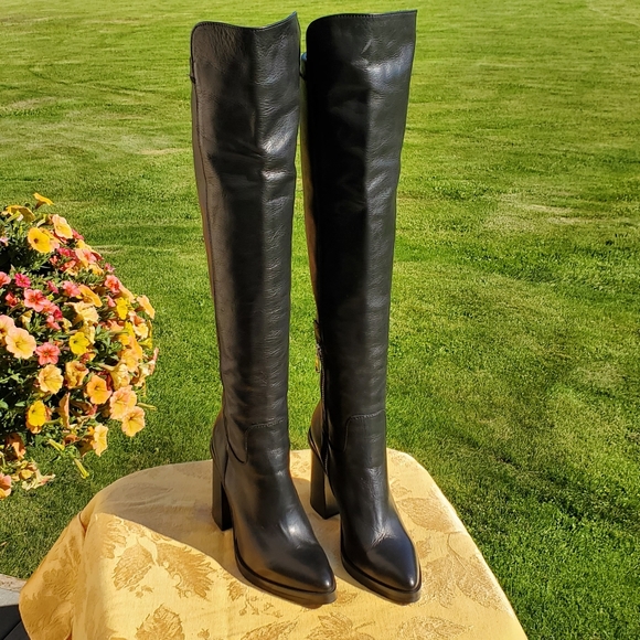 Charles David Shoes - Charles and David Shania 2 OTK leather boots